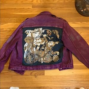 Vintage Patched Denim Jacket